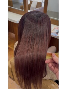髪質改善カラー