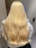 ベレーザ 渋谷(BELEZA)&nbsp;18054抜きっぱなしブリーチレイヤーホワイトミルクティベージュ