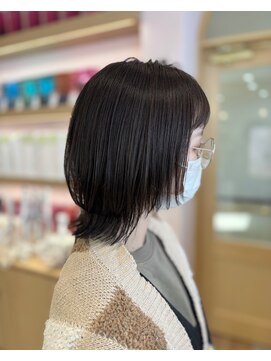 メルク ユニ(merc.uni) ダークアッシュほんのりオリーブのくすみグレージュカラー1.7