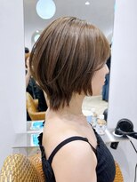 ティエラ 原宿 表参道(Tierra) 【Tierra美侑】くびれショート×アッシュベージュカラー