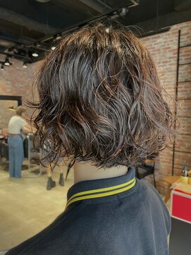 オーガニック アトリエ 大宮(organic+atelier) ショートボブパーマミニボブパーマ外国人風ショートパーマ