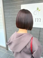 リム(Limb)&nbsp;【艶髪】髪質改善　オレンジブラウン　顎下ボブ