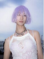 ユルク(JURK nagoya)&nbsp;栄/ハッシュカット/グレージュ/デザインカラー