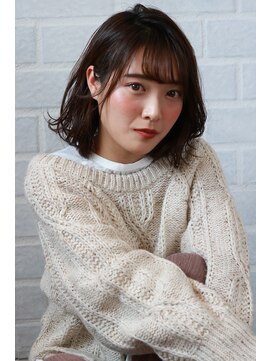 ブリーチ ラボ エーアイ 原宿店(BLEACH LABO Ai) 20代30代40代50代 色っぽふんわりミディの重軽ウェーブヘア♪