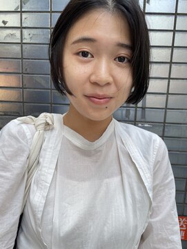 リル(Lilu) 2021/お客様スタイル　コンパクトボブ　丸田美花