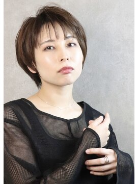 アーティス ヘア デザイン(Artis hair design) 大人可愛いひし形ショートボブ