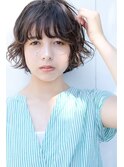 【ささき】レイヤーボブ/ニュアンスパーマ/前髪パーマ