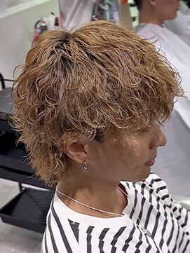 オーシャントーキョーウエスト 心斎橋 (OCEAN TOKYO WEST) 波巻きパーマメンズツイストスパイラルパーマツーブロック