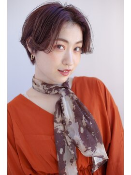 アッシュ 清瀬店(Ash) センターパートハンサムショート