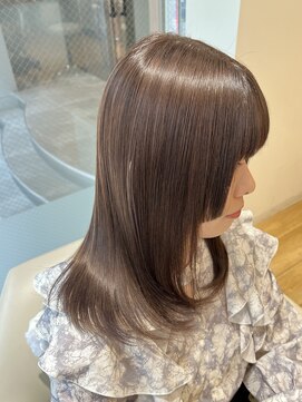 アスピリーフ(ASPILEAF) 髪質改善カラーグレージュ