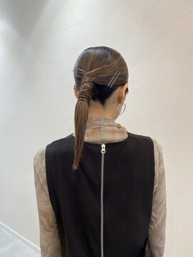 エクリジユウガオカ(equri Jiyugaoka) ［自由ヶ丘］タイトアレンジ/30代40代50代/アースカラー