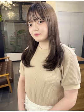 ステア メゾン(stir maison) ブリーチなしで透明感カラー/MIKU