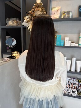 シエン(CIEN)の写真/《髪質改善トリートメント》で髪の芯から潤いに満ちた、しなやかで美しい仕上がりに◇後ろ姿美人が叶う♪