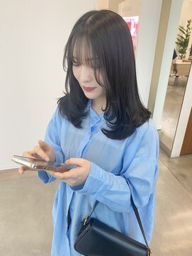 カッツ 駅家店(CUT S) 顔周りレイヤースタイル