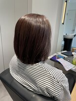 フク(FUKU)&nbsp;【脱白髪染め】透明感ブラウンボブ