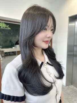 ソピ バイ インビテーション(sopi by invitation) 韓国ヘア ブルーグレージュ 透明感カラー グレージュカラー