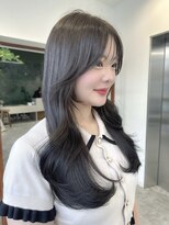 ソピ バイ インビテーション(sopi by invitation) 韓国ヘア ブルーグレージュ 透明感カラー グレージュカラー