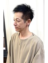 ヴィヴォペロー(vivopelo)&nbsp;ツーブロックアップバングショート大人男子/ビジネススタイル