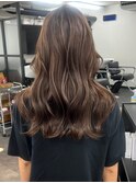 ハイライトレイヤーカットショートボブイルミナカラー天神大名
