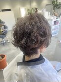 ショートボブパーマ