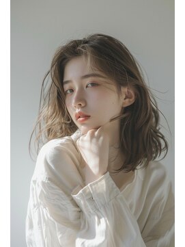 ラナ 新宿(lana) くびれレイヤー/顔まわり/シースルーバング【lana hair 新宿】