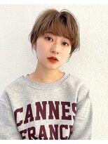 ショートカット/ショートボブ/白髪ぼかし/髪質改善/銀座