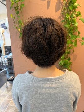 美容室むっしゅ ショート パーマ