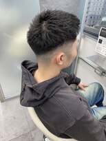 ジエクト アイロ 江坂駅前店(The Ect ilo)&nbsp;男らしくかっこいいスタイル　ベリーショート×フェードカット