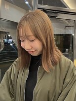 ヘアーアイスカルテット(HAIR ICI QUARTET)&nbsp;透明感抜群♪ダブルカラーブリーチミルクティーベージュ