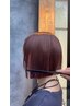 女性限定　小顔似合わせカット＋艶TR＋マイクロバブル￥8220→￥4500
