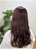 ハイライト　ピンク