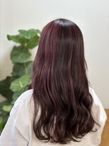 エルフゥ(Elle fou)&nbsp;ハイライト　ピンク