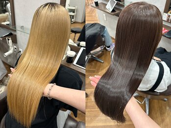 モナ ソル(MONA.SOL)の写真/【髪質改善の極】★癖やダメージの悩みを解決★髪質改善ストレートで持続する美髪を手に入れる☆