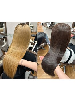 【髪質改善の極】★癖やダメージの悩みを解決★髪質改善ストレートで持続する美髪を手に入れる☆