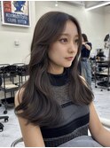 韓国っぽ美人見え◎上質な艶のあるレイヤーカット【梅田】