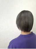 髪質改善/顔周りレイヤーカット/グレージュ[十条/十条駅]