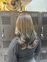 ヴァイス 渋谷店(VAICE)&nbsp;オリーブメッシュ/推しカラー/グリーン