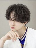 熊本シャドウパーマ ツイストスパイラル 波巻き センターパート