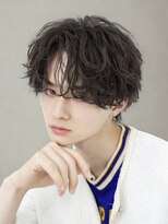 エデアンホンテン メンズサロン(EDEAN 本店 （旧：EDEAN 上通）)&nbsp;熊本シャドウパーマ ツイストスパイラル 波巻き センターパート