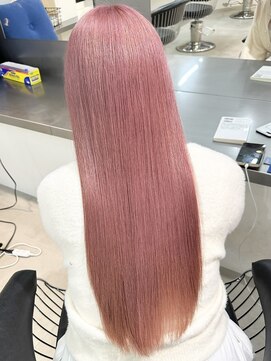 ラック 表参道(LUCK) ペールピンク/ケアブリーチ/ブリーチ/表参道/原宿