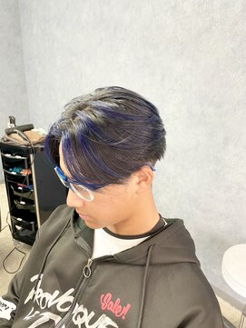 クレオ 福大通り店(CREO) センターパート×ブルーメッシュ