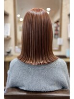 グランヘアー 大町店(GRANHAIR)&nbsp;コントラストカラー×切りっぱなしボブ