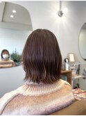 切りっぱなしボブ