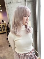 ラニヘアサロン(lani hair salon)&nbsp;ホワイトカラー/ブリーチ/ハイトーン/ホワイトグレージュ