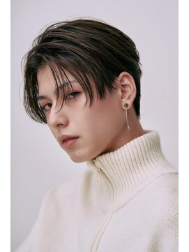 ゴールド 大阪 梅田店(GOALD) センターパートニュアンスパーマフェザーパーマフェザーショート