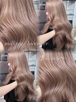 ペレ 渋谷(PELE) イメチェン/ピンクベージュ/アンブレラカラー/前髪/渋谷