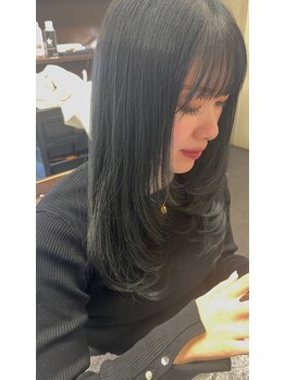 ヘアーアンドエステ サニープレイス(Hair&Esthe Sunny Place)の写真/韓国トレンドx似合わせで叶う今っぽヘア*透明感と艶感をプラス