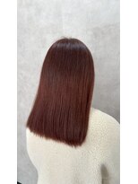 パーミル ヘア クマモト(permille ‰ hair Kumamoto)&nbsp;レッドブラウン×うる艶