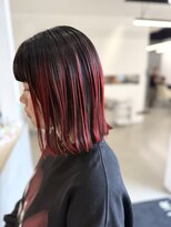 ゴットラトゥール(GOTTO LATOUR) 夏は派手髪で決まり!!アンブレラカラーレッド☆