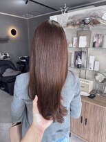 ウニュ(unu.)&nbsp;チョコレートブラウン、髪質改善トリートメント